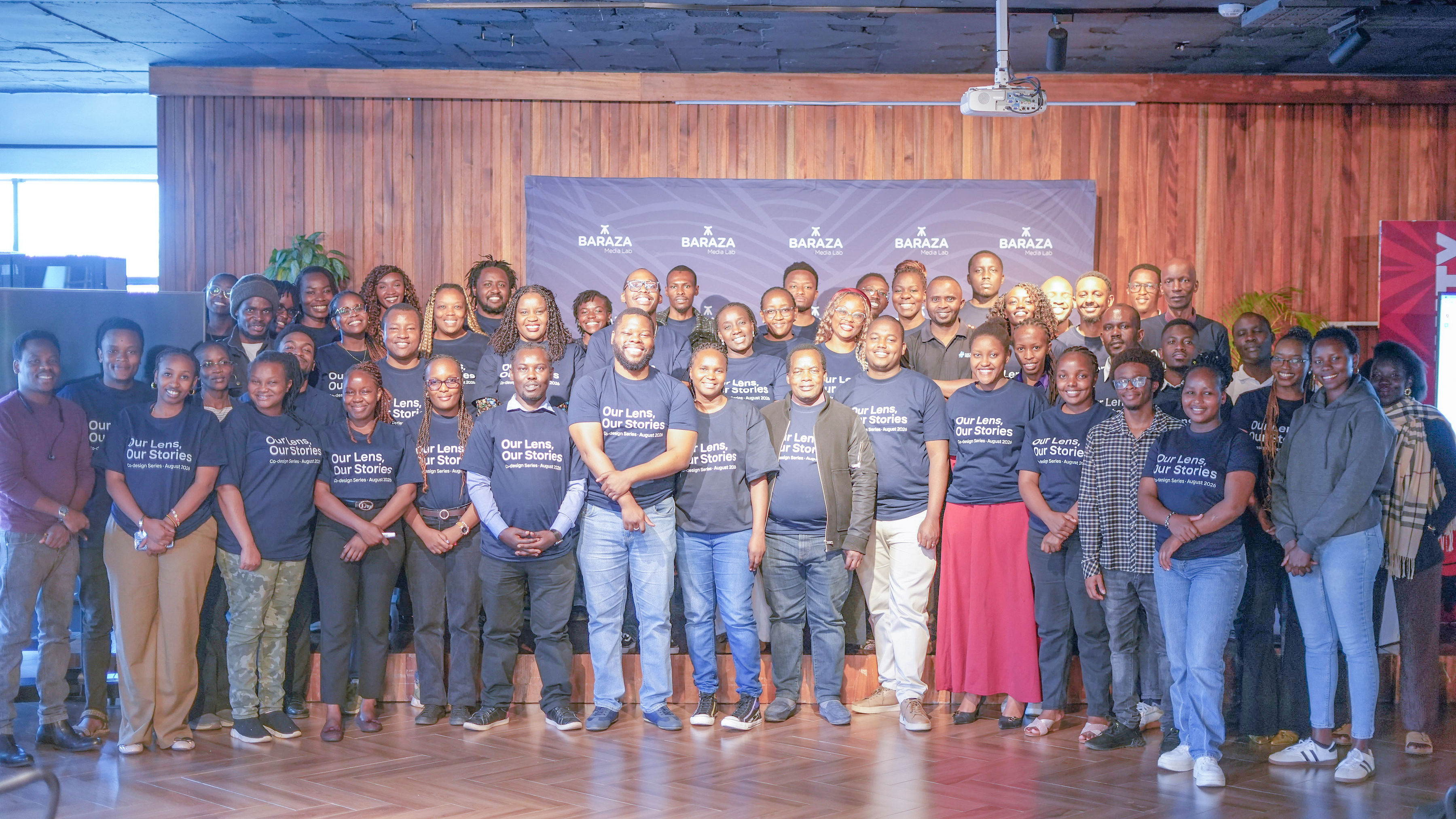 Group Photo Baraza Media Lab Nairobi